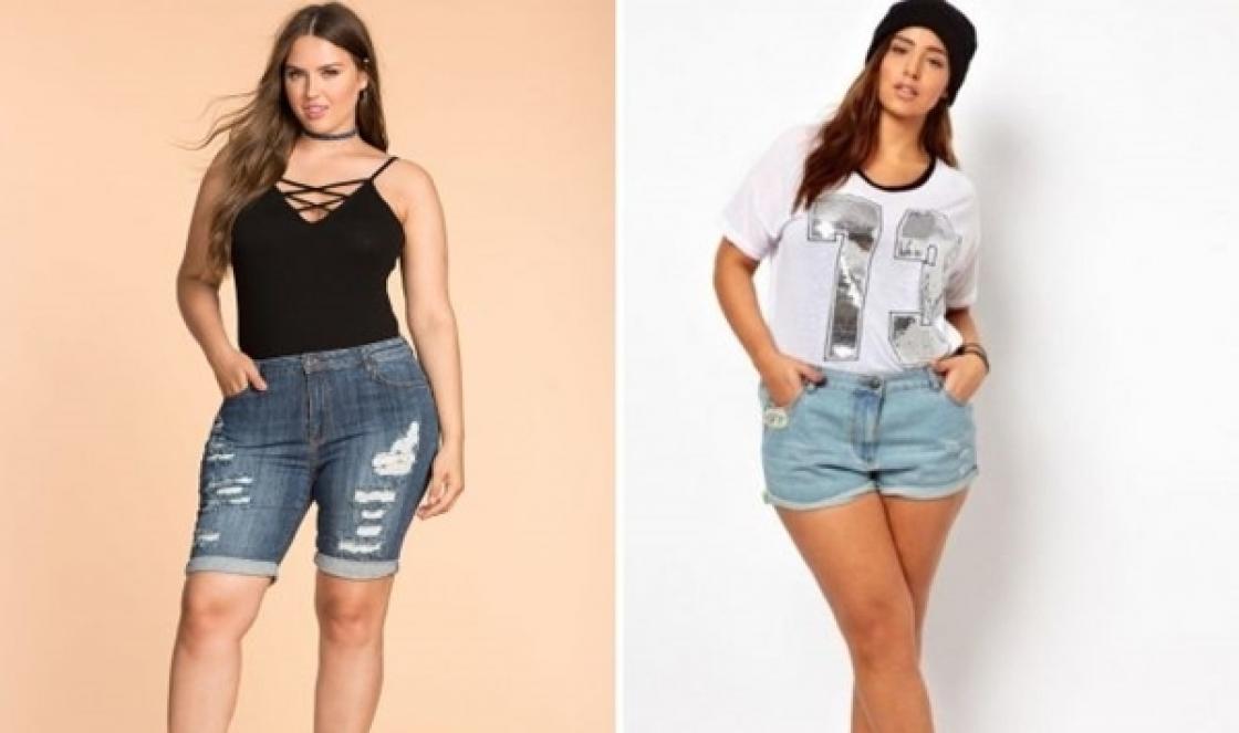 Skirt Shorts Denim and Sports For Overweight Women, Summer Short Models with Wrap, What to Wear with Classic Long, Fashionable Leather Mini Checkered (105 photos) Red skirt shorts