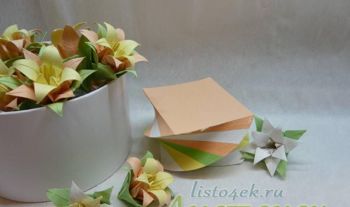 Origami kusudama: čarobna lopta sa dijagramom montaže i videom Kusudama cvijećem od papira