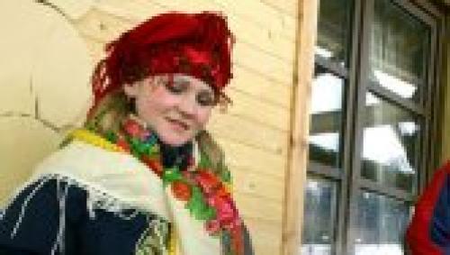 Maslenitsa joyful folk holiday Sunday - 