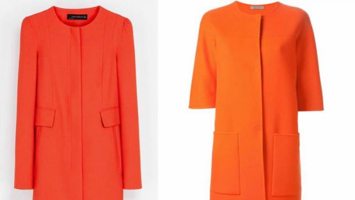 नारंगी कोट के साथ क्या पहनें?