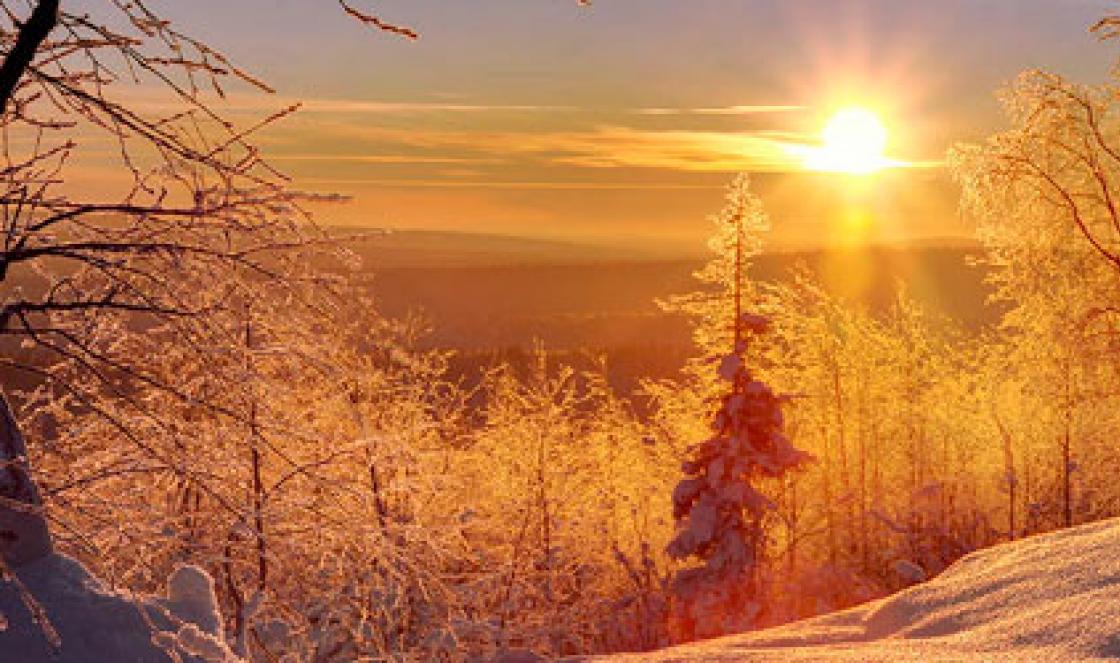 Deň zimného slnovratu, koleda alebo biele Vianoce
